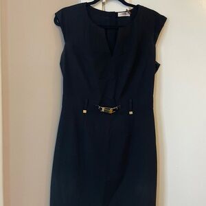 Calvin Klein Black Shift Dress